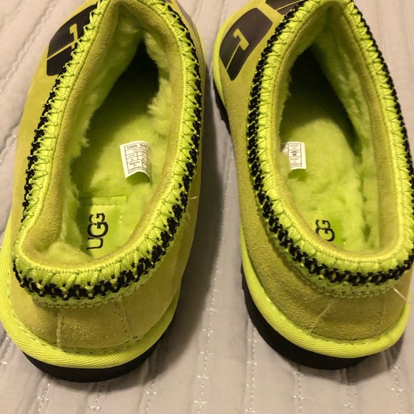 NEW UGG Tasman slippers in lime green, broken logo 💚🤩 - Picture 3 of 5